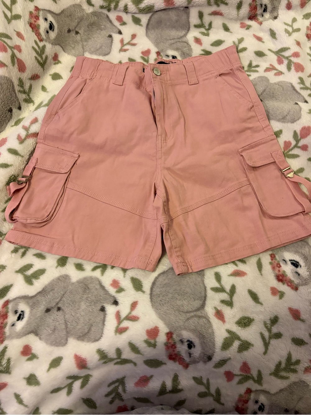 Pink Women’s Cargo Shorts